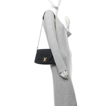 LOUIS VUITTON Calfskin Love Note Black