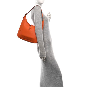 HERMES Togo Trim II 31 Hobo Orange
