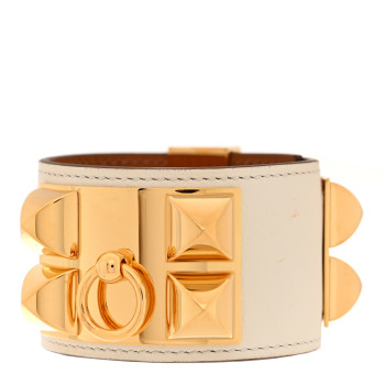HERMES Swift Collier de Chien CDC Bracelet T2 Nata
