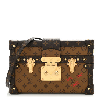 LOUIS VUITTON Reverse Monogram Petite Malle