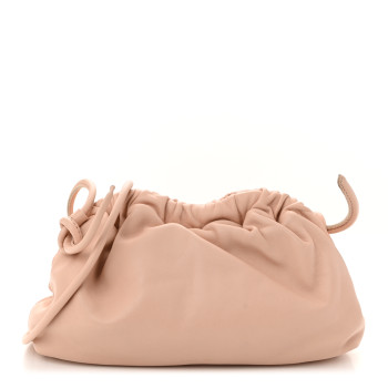MANSUR GAVRIEL Lambskin Mini Cloud Clutch Dahlia