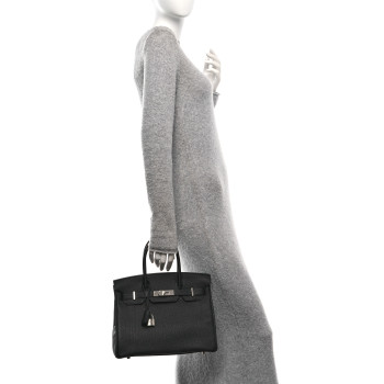 HERMES Togo BIRKIN 30 Black