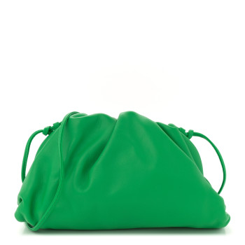 BOTTEGA VENETA Butter Calfskin The Mini Pouch Parakeet