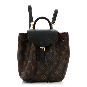 LOUIS VUITTON Monogram BB Montsouris NM Backpack Black