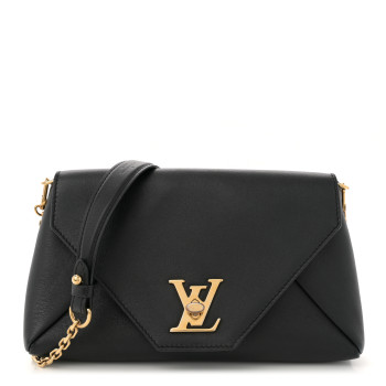 LOUIS VUITTON Calfskin Love Note Black
