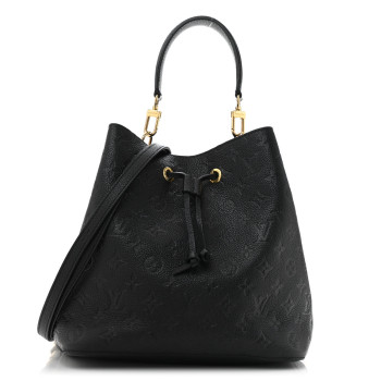 LOUIS VUITTON Empreinte Neonoe MM Black