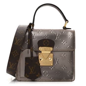 LOUIS VUITTON Vernis Epi Monogram Spring Street Champagne Metallise