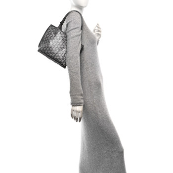 GOYARD Goyardine Reversible Mini Anjou Grey