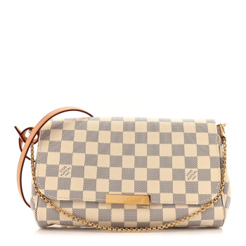 LOUIS VUITTON Damier Azur Favorite MM