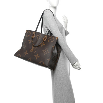 LOUIS VUITTON Reverse Monogram Giant Onthego GM