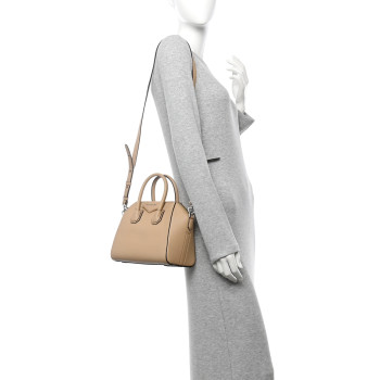 GIVENCHY Sugar Goatskin Mini Antigona Beige Camel