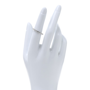 TIFFANY Platinum Diamond 2.2mm Full Circle Forever Band Ring 52 6