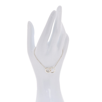 TIFFANY Sterling Silver 1837 Interlocking Bracelet