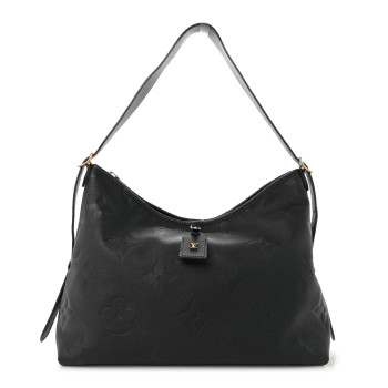 LOUIS VUITTON Empreinte Monogram Giant CarryAll MM Black
