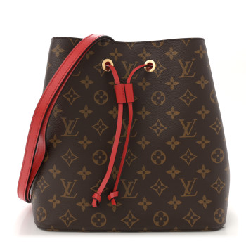LOUIS VUITTON Monogram Neonoe MM Coquelicot