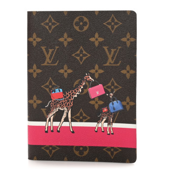 LOUIS VUITTON Monogram 2017 Christmas Animation Clemence Notebook MM
