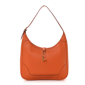 HERMES Togo Trim II 31 Hobo Orange