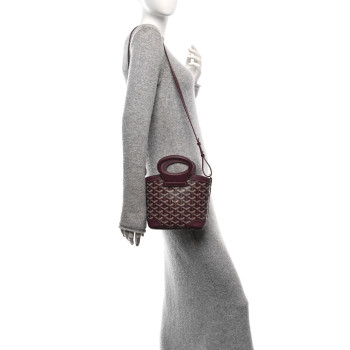GOYARD Goyardine Beluga Mini Burgundy