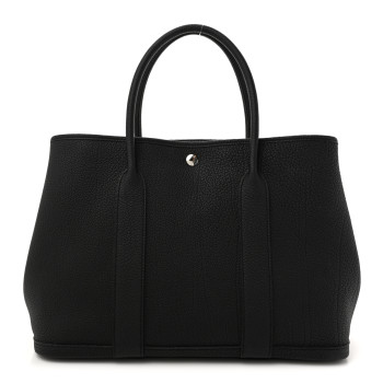 HERMES Negonda Garden Party Tote 36 MM Black