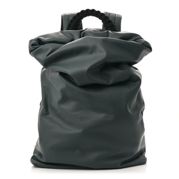 BOTTEGA VENETA Calfskin Air Mesh Hidrology Backpack Slate Black