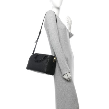 LOUIS VUITTON Empreinte Monogram Giant Speedy Bandouliere 25 Black