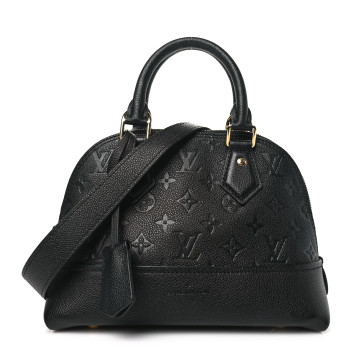 LOUIS VUITTON Empreinte Neo Alma BB Black