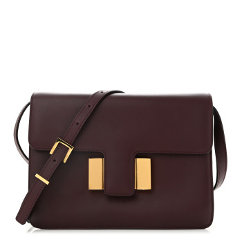 TOM FORD Calfskin Medium Sienna Crossbody Bag  Burgundy