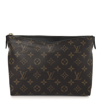 LOUIS VUITTON Monogram Pallas Beauty Case Black