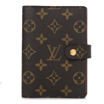 LOUIS VUITTON Monogram Small Ring Agenda Cover