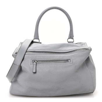 GIVENCHY Sugar Goatskin Medium Pandora Pearl Grey