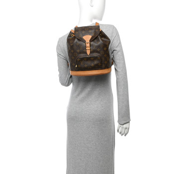 LOUIS VUITTON Monogram Montsouris MM Backpack