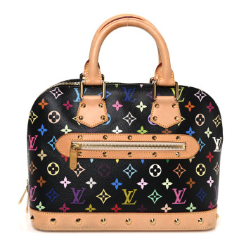 LOUIS VUITTON Monogram Multicolor Alma Black