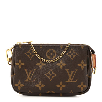 LOUIS VUITTON Monogram Mini Pochette Accessories