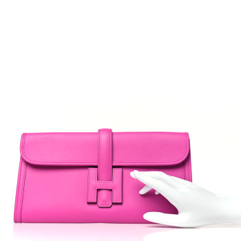 HERMES Swift Jige Elan 29 Clutch Magnolia