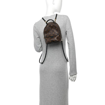 LOUIS VUITTON Monogram Palm Springs Backpack Mini