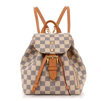 LOUIS VUITTON Damier Azur Sperone BB Backpack