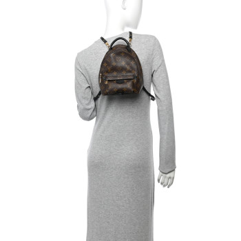 LOUIS VUITTON Monogram Palm Springs Backpack Mini