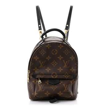 LOUIS VUITTON Monogram Palm Springs Backpack Mini