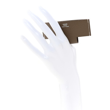HERMES Epsom H Pocket Card Holder Etoupe