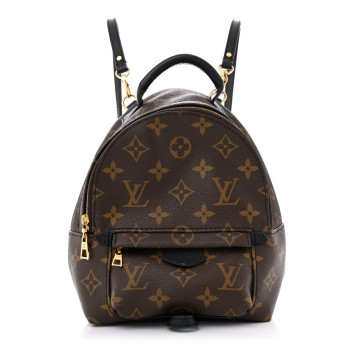 LOUIS VUITTON Monogram Palm Springs Backpack Mini