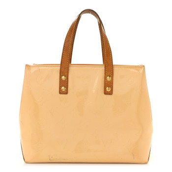 LOUIS VUITTON Vernis Reade PM Marshmallow