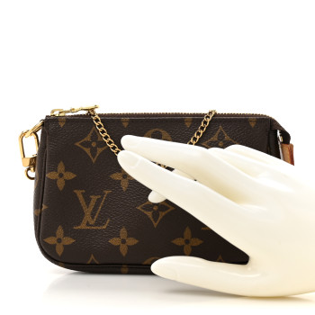 LOUIS VUITTON Monogram Mini Pochette Accessories