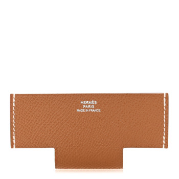 HERMES Epsom H Pocket Card Holder Gold