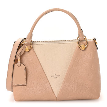 LOUIS VUITTON Empreinte V Tote BB Beige Rose Creme
