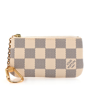 LOUIS VUITTON Damier Azur Key Pouch
