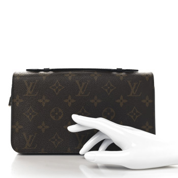 LOUIS VUITTON Monogram Macassar Zippy XL Wallet
