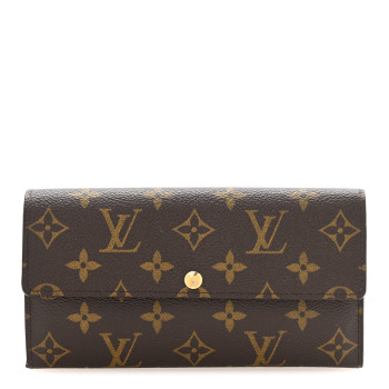 LOUIS VUITTON Monogram Sarah Wallet