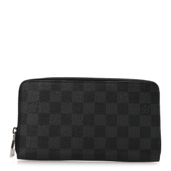 LOUIS VUITTON Damier Graphite Zippy Organizer Wallet