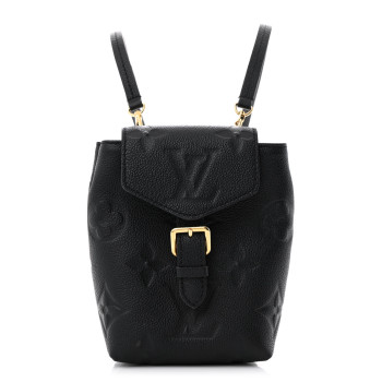 LOUIS VUITTON Empreinte Monogram Giant Tiny Backpack Black