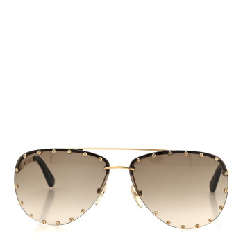 LOUIS VUITTON The Party Aviator Gradient Sunglasses Z0914U Brown